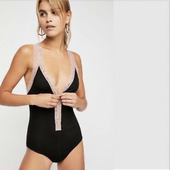 Free People Tops - FREE PEOPLE Naughty but Nice Bodysuit- MEDIUM